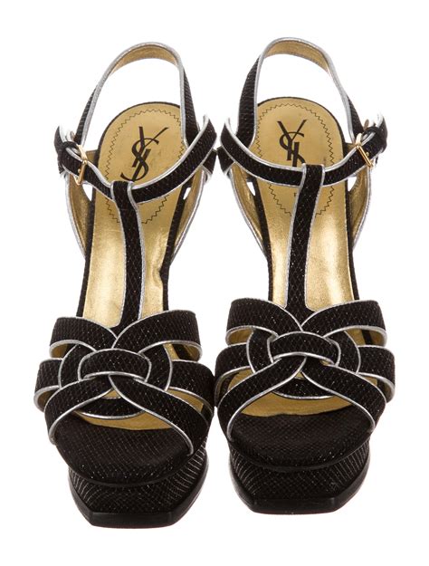 yves st laurent sandals.